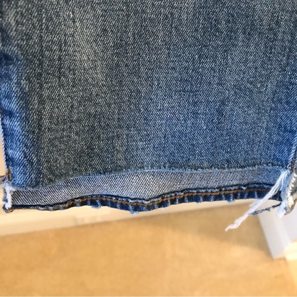 J Crew Point Sur Distressed Jeans, Size 32 - Picture 3 of 9